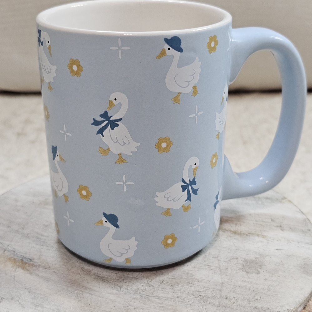 Geese Wearing Hats & Bows Mug Viral Mug New